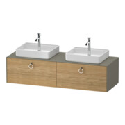 Duravit Meuble sous lavabo White Tulip 160x55 cm, E Nat StG m, k Ein/o Be-1