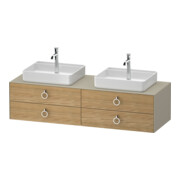 Duravit Meuble sous lavabo White Tulip 160x55 cm, E Nat tau m, k Ein/m Be-1