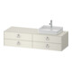 Duravit Meuble sous-lavabo White Tulip 160x55 cm, H I, sans robinetterie-1