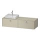 Duravit Meuble sous-lavabo White Tulip 160x55 cm, L l, P m, H k avec éclairage intégré-1