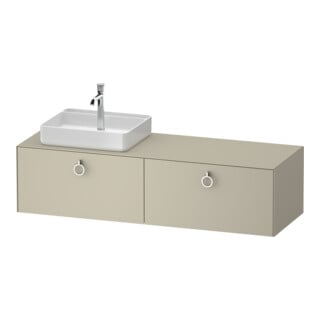 Duravit Meuble sous-lavabo White Tulip 160x55 cm, L l, P m, k avec éclairage