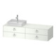 Duravit Meuble sous-lavabo White Tulip 160x55 cm, L P, avec éclairage intégré-1