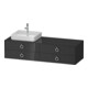 Duravit Meuble sous-lavabo White Tulip 160x55 cm, L P, gris, éclairage intégré-1