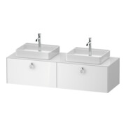 Duravit Meuble sous-lavabo White Tulip 160x55cm, blanc, éclairage intégré-1
