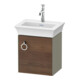 Duravit Meuble sous-lavabo White Tulip 38,4x29,8 cm, 1 porte, à droite, laqué brillant-1