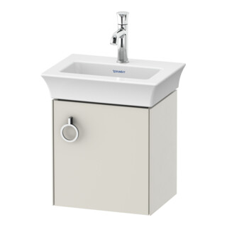 Duravit Meuble sous lavabo White Tulip 38,4x29,8 cm, 1 porte, blanc mat