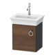Duravit Meuble sous lavabo White Tulip 38,4x29,8 cm, 1 porte, gris mat-1