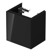 Duravit Meuble sous lavabo White Tulip 38,4x29,8 cm, 1 porte, raccord D, gris brillant-3