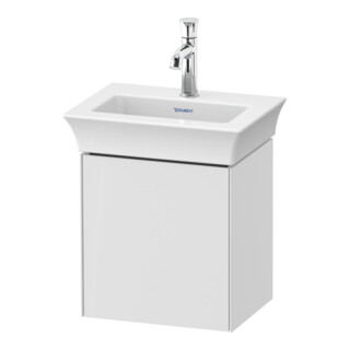 Duravit Meuble sous lavabo White Tulip 38,4x29,8 cm, 1 porte, raccord droite, blanc brillant