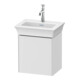 Duravit Meuble sous lavabo White Tulip 38,4x29,8 cm, 1 porte, raccord droite, blanc brillant-1