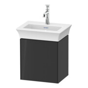 Duravit Meuble sous-lavabo White Tulip 38,4x29,8 cm, 1 porte, raccord gauche, graph hgl