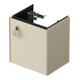 Duravit Meuble sous-lavabo White Tulip 38,4x29,8 cm, 1 porte, taupe mat, à droite-3