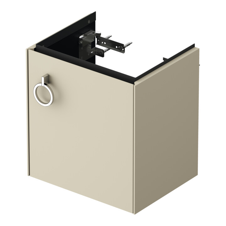 Duravit Meuble sous-lavabo White Tulip 38,4x29,8 cm, 1 porte, taupe mat, à droite