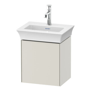 Duravit Meuble sous lavabo White Tulip 38,4x29,8 cm, 1 tiroir, à droite, blanc mat