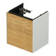 Duravit Meuble sous-lavabo White Tulip 38,4x29,8 cm, 1 tiroir, à droite, blanc mat
