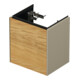 Duravit Meuble sous-lavabo White Tulip 38,4x29,8 cm, 1 tiroir, à droite, finition mat