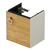 Duravit Meuble sous lavabo White Tulip 38,4x29,8 cm, 1 tiroir, à droite, naturel-3