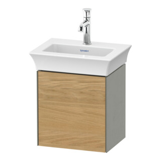 Duravit Meuble sous-lavabo White Tulip 38,4x29,8 cm, 1 tiroir, à gauche, mat satiné