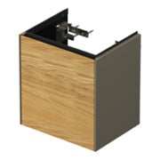 Duravit Meuble sous-lavabo White Tulip 38,4x29,8 cm, 1 tiroir, à gauche, mat satiné-3