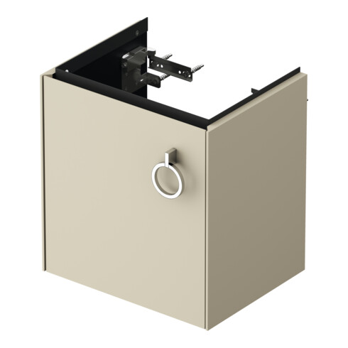 Duravit Meuble sous lavabo White Tulip 38,4x29,8 cm, 1 tiroir à gauche, taupe mat