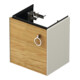 Duravit Meuble sous-lavabo White Tulip 38,4x29,8 cm, 1 tiroir, avec poignée, blanc mat-3