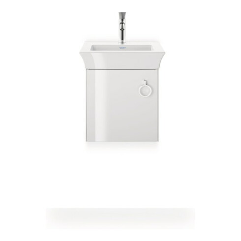 Duravit Meuble sous lavabo White Tulip 38,4x29,8 cm, 1 tiroir avec poignée, raccord gauche, blanc brillant