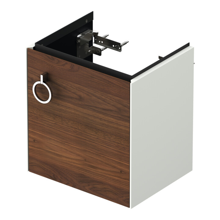 Duravit Meuble sous-lavabo White Tulip 38,4x29,8 cm, 1 tiroir, blanc, à droite, sans poignée