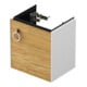 Duravit Meuble sous-lavabo White Tulip 38,4x29,8 cm, 1 tiroir, blanc brillant naturel-3