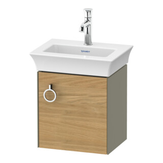Duravit Meuble sous-lavabo White Tulip 38,4x29,8 cm, 1 tiroir, blanc, naturel satiné
