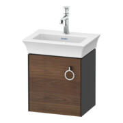 Duravit Meuble sous-lavabo White Tulip 38,4x29,8 cm, 1 tiroir, gris brillant