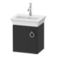Duravit Meuble sous-lavabo White Tulip 38,4x29,8 cm, 1 tiroir, gris mat-1