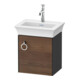 Duravit Meuble sous lavabo White Tulip 38,4x29,8 cm, 1 tiroir, gris mat-1