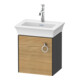 Duravit Meuble sous-lavabo White Tulip 38,4x29,8 cm, 1 tiroir, gris naturel-1