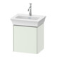 Duravit Meuble sous lavabo White Tulip 38,4x29,8 cm, 1 tiroir, raccord droite, blanc mat-1