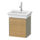 Duravit Meuble sous-lavabo White Tulip 38,4x29,8cm, 1 tiroir, à droite, brillant-1