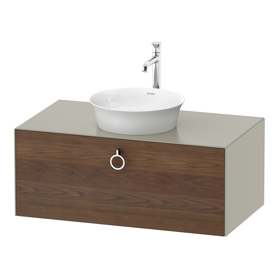 Duravit Meuble sous lavabo White Tulip 40,8x100x55 cm, 1 porte, mat satin