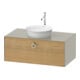 Duravit Meuble sous lavabo White Tulip 40,8x100x55 cm, 1 porte, mat satiné-1
