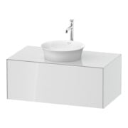 Duravit Meuble sous lavabo White Tulip 40,8x100x55 cm, 1 tiroir, blanc brillant