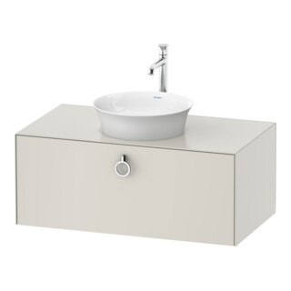Duravit Meuble sous-lavabo White Tulip 40,8x100x55 cm, 1 tiroir, blanc nordique mat