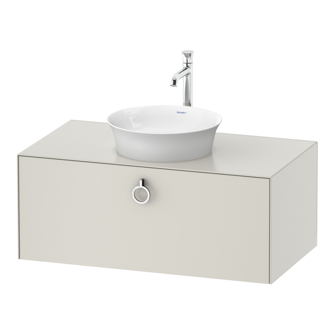 Duravit Meuble sous-lavabo White Tulip 40,8x100x55 cm, 1 tiroir, blanc nordique mat