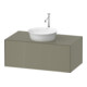 Duravit Meuble sous-lavabo White Tulip 40,8x100x55 cm, 1 tiroir, gris pierre brillant-1