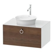 Duravit Meuble sous lavabo White Tulip 40,8x80x55 cm, 1 porte, blanc laqué-1