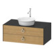 Duravit Meuble sous lavabo White Tulip 40,8x80x55 cm, 2 tiroirs, gris mat-1