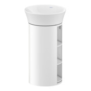 Duravit Meuble sous lavabo White Tulip 41x41x75 cm, 2 tiroirs, blanc brillant-1