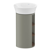 Duravit Meuble sous-lavabo White Tulip 41x41x75 cm, 2 tiroirs bois, US N StG s-mat
