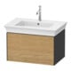 Duravit Meuble sous-lavabo White Tulip 41x68,4x45,8 cm, 1 tiroir, blanc mat-1