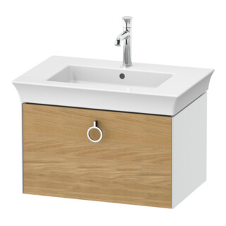 Duravit Meuble sous lavabo White Tulip 41x68,4x45,8 cm, 1 tiroir, brillant blanc