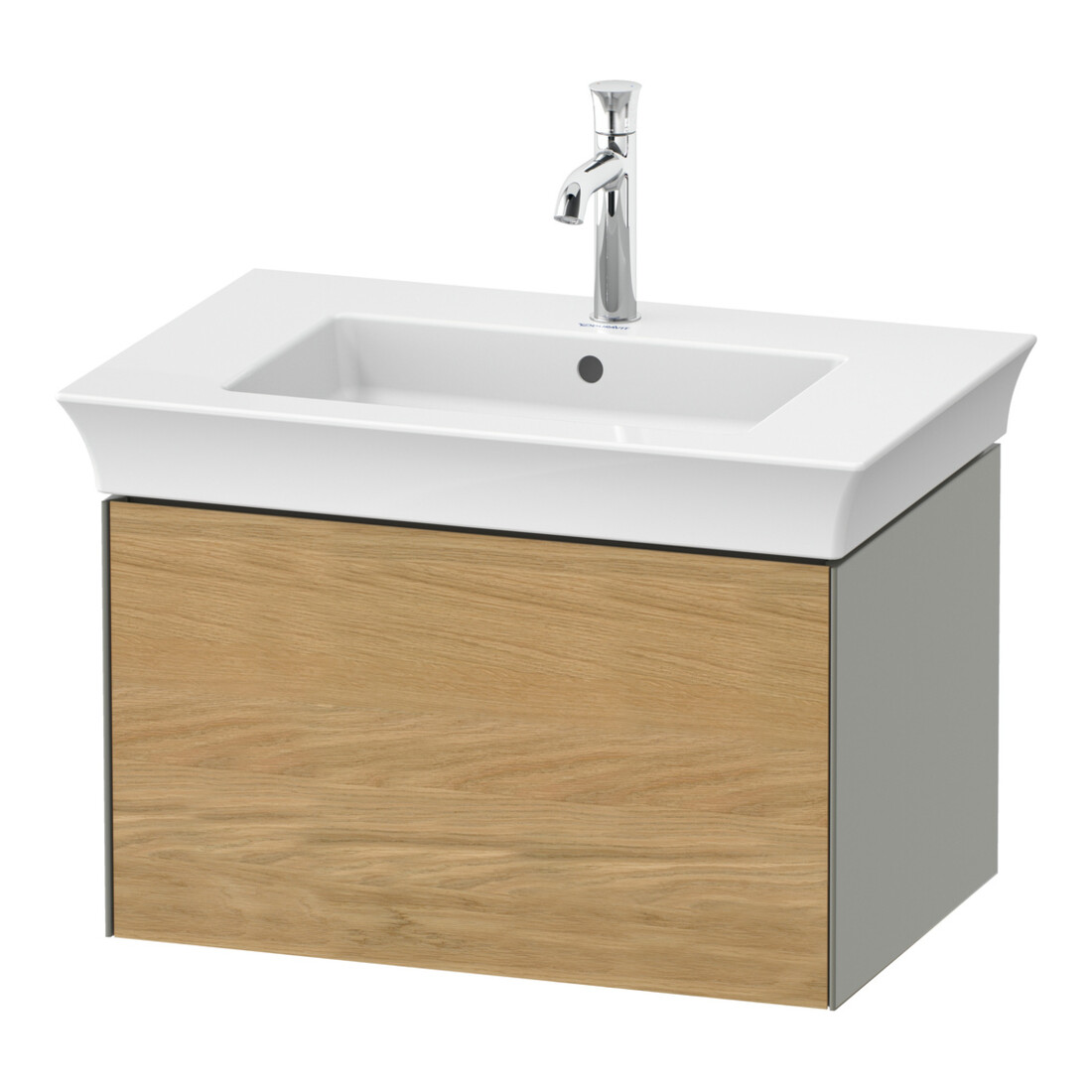 Duravit Meuble sous-lavabo White Tulip 41x68,4x45,8 cm, 1 tiroir, mat satiné