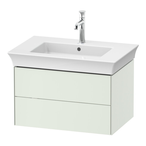 Duravit Meuble sous lavabo White Tulip 41x68,4x45,8 cm, 2 tiroirs, blanc mat soie