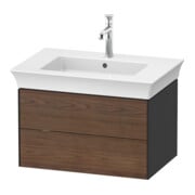 Duravit Meuble sous lavabo White Tulip 41x68,4x45,8 cm, 2 tiroirs, US N gris satin-1